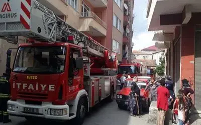 Çocukların Oyunu İtfaiyeyi Harekete Geçirdi