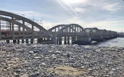 Çetinkaya Köprüsü Restore Ediliyor Başkan Kılıç, Çetinkaya Köprüsü’nde İncelemelerde Bulundu