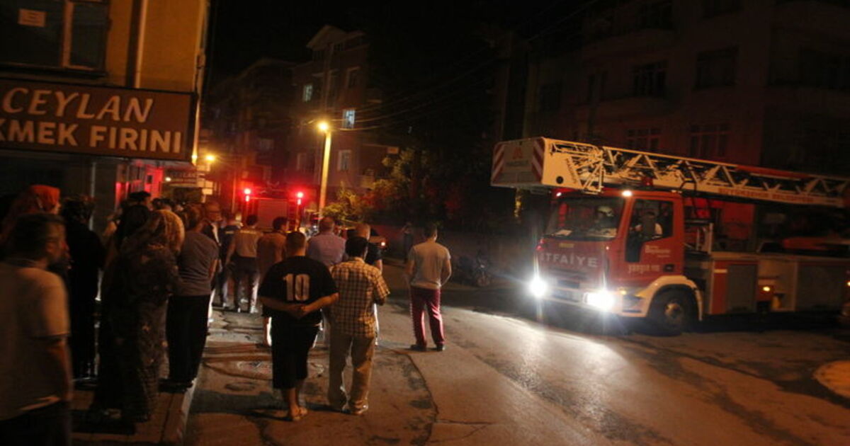 Bafra’da Fırında Çıkan Yangında İş Yeri Sahibi Dumandan Zehirlendi