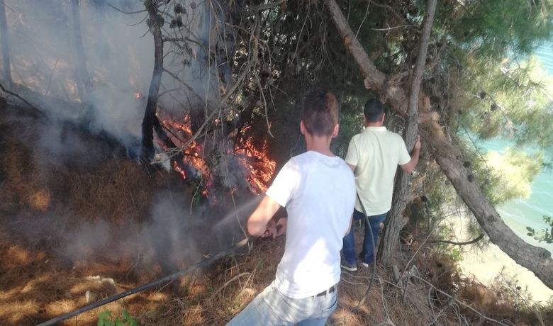 Sorumsuz Piknikçiler Orman Yangınına Sebep Oldu