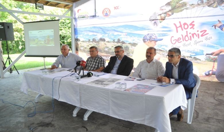 "3. Uluslararası Doğa SporlarıVe Kültür Festivali" Tanıtım Toplantısı - Samsun’un Bafra ilçesinde 24-28 Temmuz düzenlenecek olan “3. Uluslararası Doğa Sporları ve Kültür Festivali” tanıtım toplantısı Ali Kale Turistik Tesislerinde gerçekleştirildi.