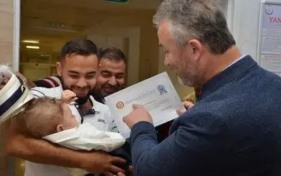 Sünnet Olan Çocuklara “erkeklik Belgesi”