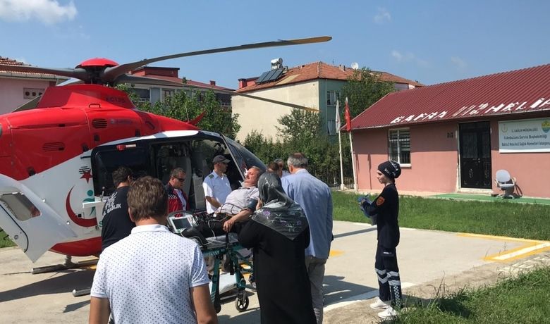 Belediye Başkan Yardımcısı İçin Helikopter İstendi - Samsun Bafra ilçesinde kalp krizi geçiren belediye başkan yardımcısı için helikopter istendi.