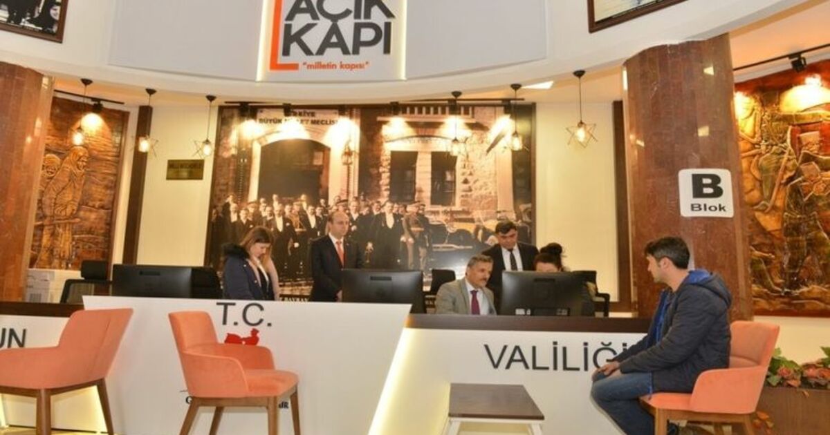 Samsun'da 6 İlçede Açık Kapı Büroları Oluşturuldu