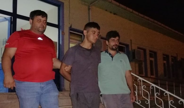 Kazan Hırsızı Suçüstü Yakalandı - Samsun'un Bafra ilçesinde kazan hırsızı suçüstü yakalandı.