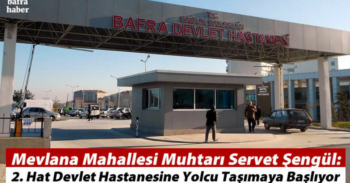 Mevlana Mahallesi Muhtarı Servet Şengül Müjdeyi Verdi