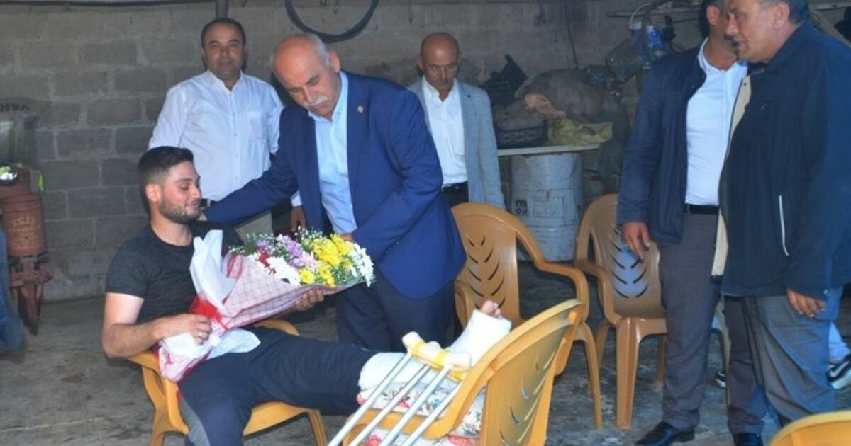 Mayına Basarak Yaralanan Asker Baba Evinde