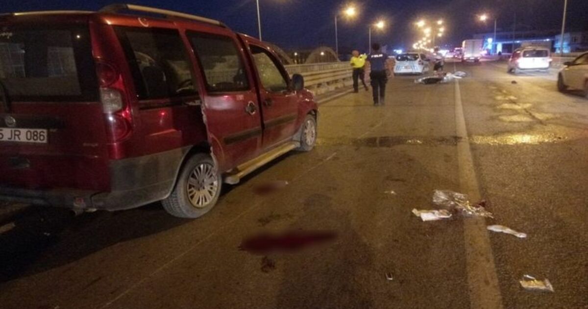 Otomobilinin Çarptığı Motosiklet Sürücüsü Yaralandı