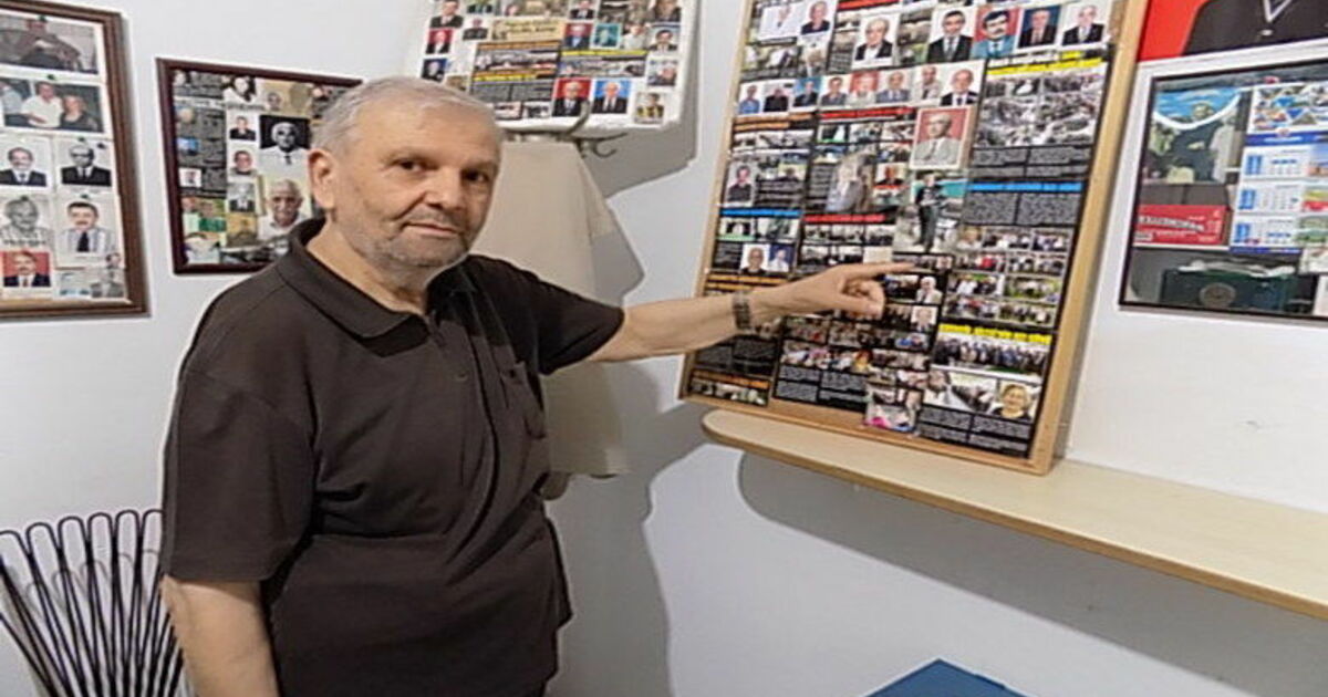Ünal Hatipoğlu'nun vefa duvarı