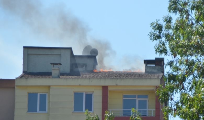 Çatı Yangını Korkuttu - Samsun’un Bafra ilçesinde meydana gelen çatı yangını korku dolu anlar yaşanmasına neden oldu.