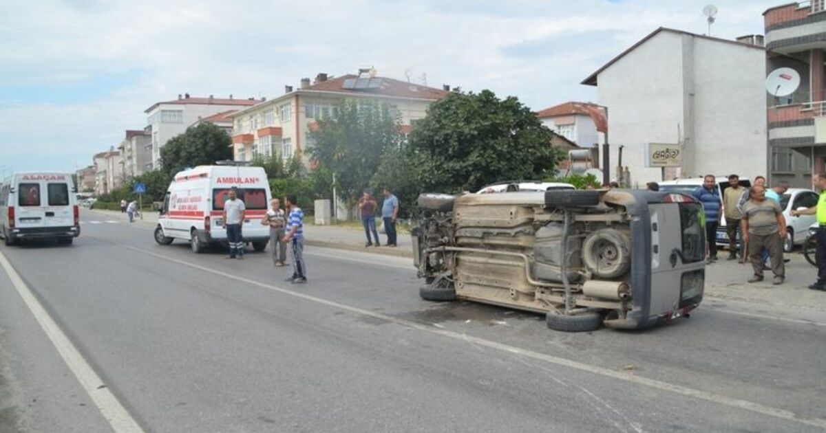 Emniyet Kemeri Sayesinde Burnu Bile Kanamadı