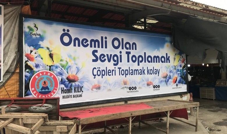 Bafra Belediyesinden Toplumsal Farkındalık - Bafra Belediyesi, ilçe genelinde yer alan billboardlara yerleştirdiği görsellerle, toplumsal farkındalığı artıracak çalışmalar yapıyor.