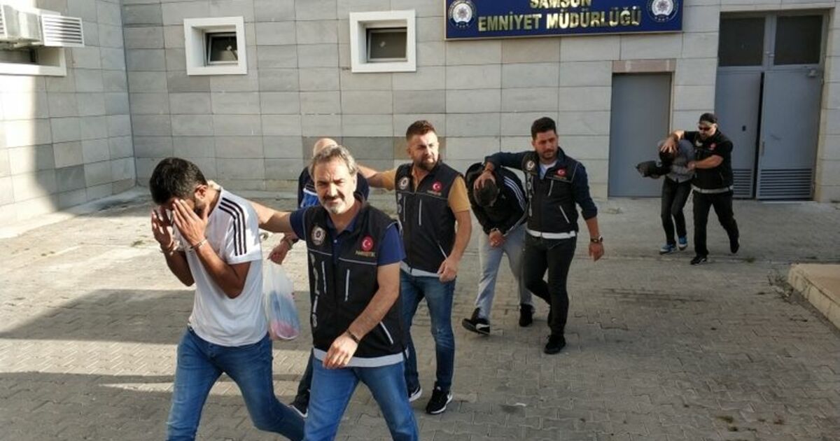 Samsun'da Uyuşturucu Ticaretinden 7 Zanlı Daha Adliyede