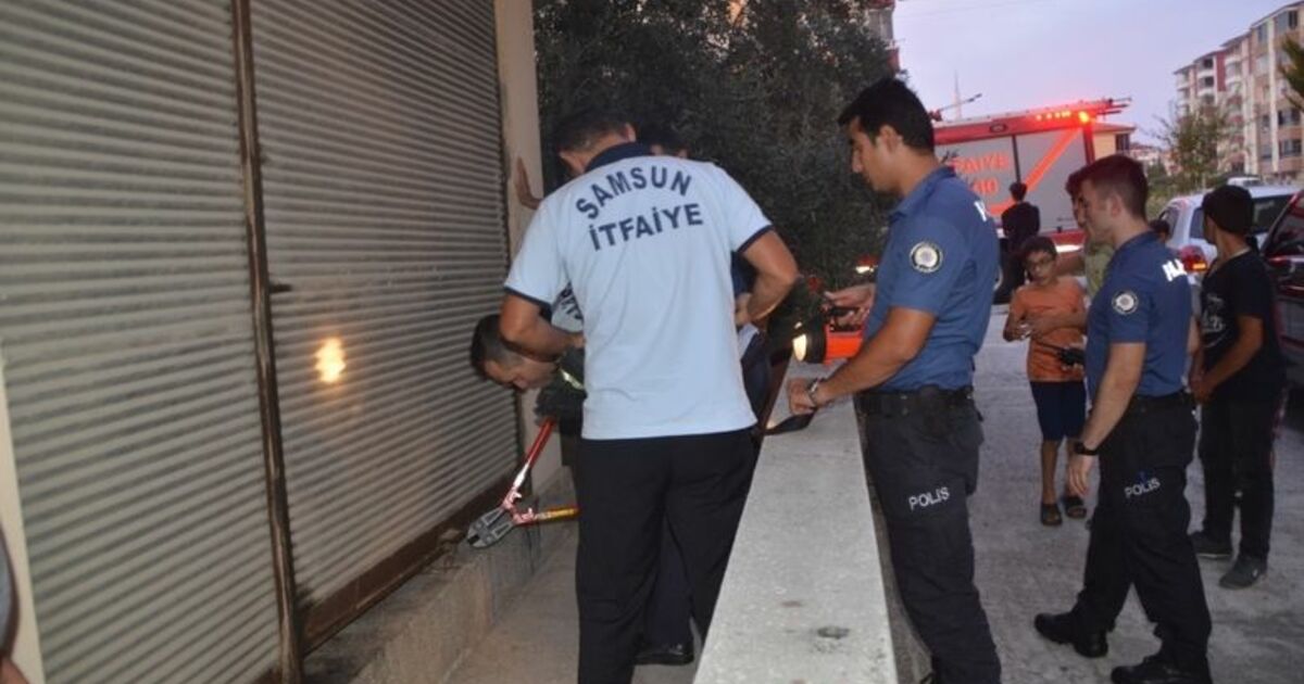 Yaralı Kedi İçin Polis Ve İtfaiye Seferber Oldu