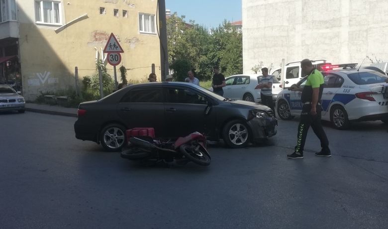Otomobil İle Motosiklet Çarpıştı: 1 Yaralı - Samsun'un Bafra ilçesinde meydana gelen trafik kazasında 1 kişi yaralandı.