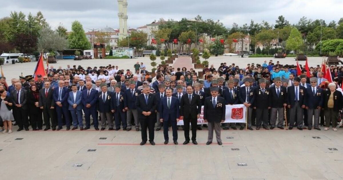 Bafra'da Gaziler Günü Törenle Kutlandı