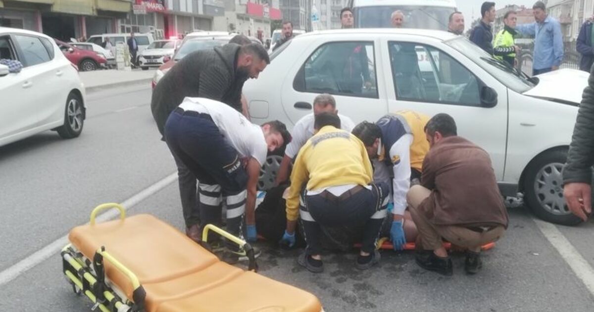 Bafra'da Trafik Kazası: 3 Yaralı