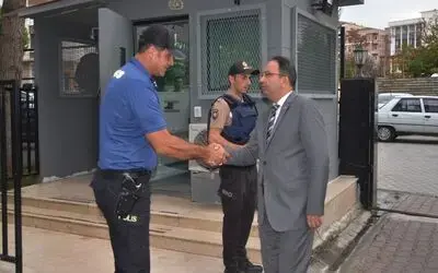 Kaymakamdan İlçe Emniyet Müdürlüğüne Ziyaret