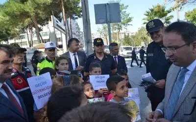 Bafra’da "Yaya Güvenliğinin Nöbetçisiyiz" Uygulaması