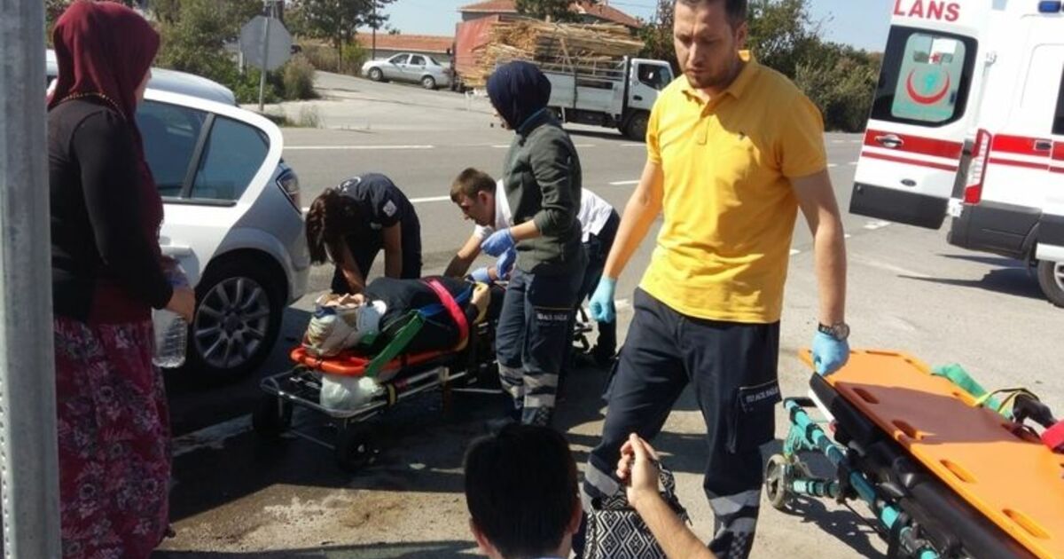 Bafra’da Trafik Kazası: 4 Yaralı