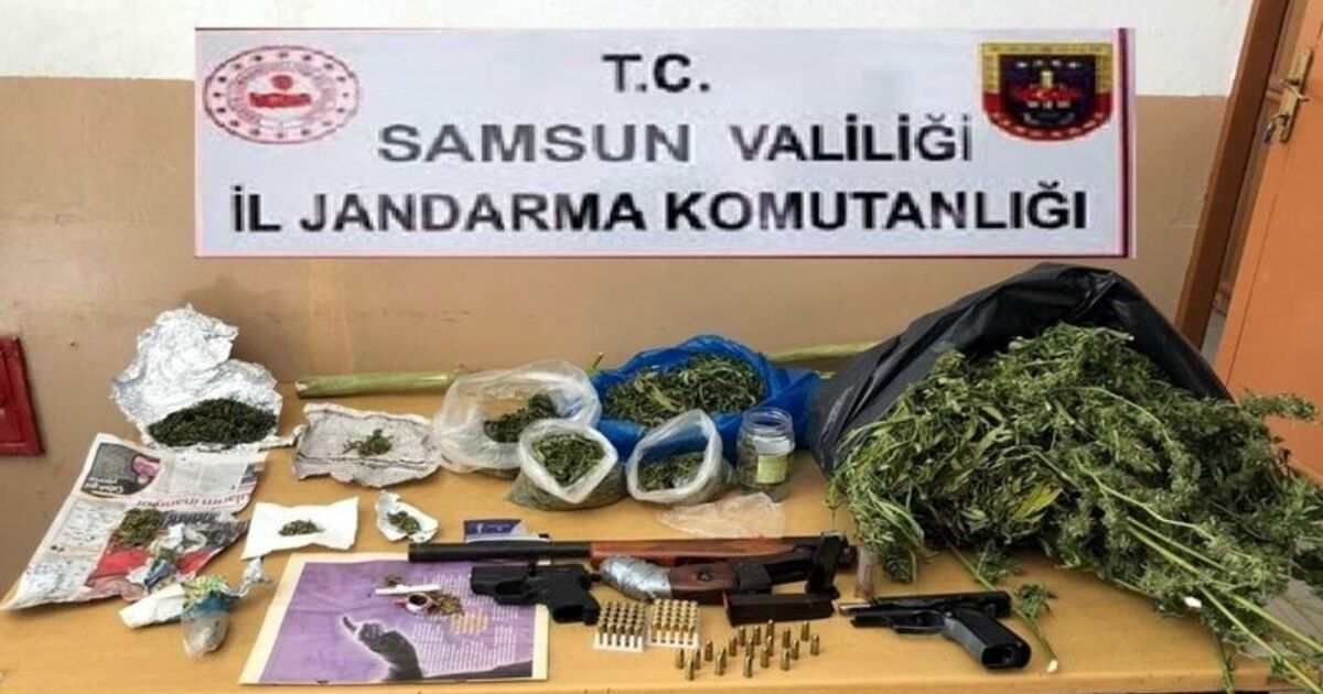 Jandarma’dan Uyuşturucu Ve Silah Operasyonu