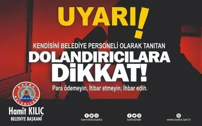 Bafra Belediyesi Telefon Dolandırıcılarına Karşı Uyardı