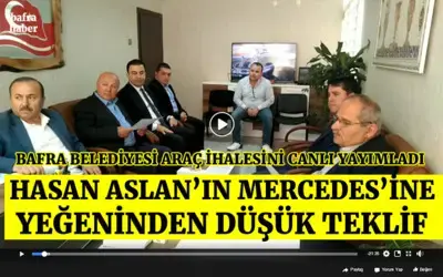 Bafra Belediyesi 5 Aracı İhale Yolu İle Sattı