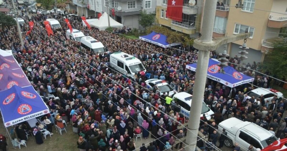 Samsun Şehidini Uğurluyor