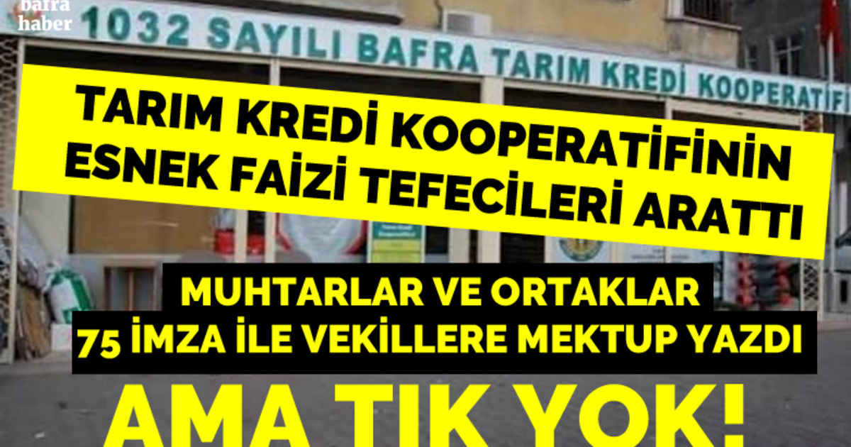 Tarım Kredi Kooperatifinin Esnek Faizi Tefecileri Arattı