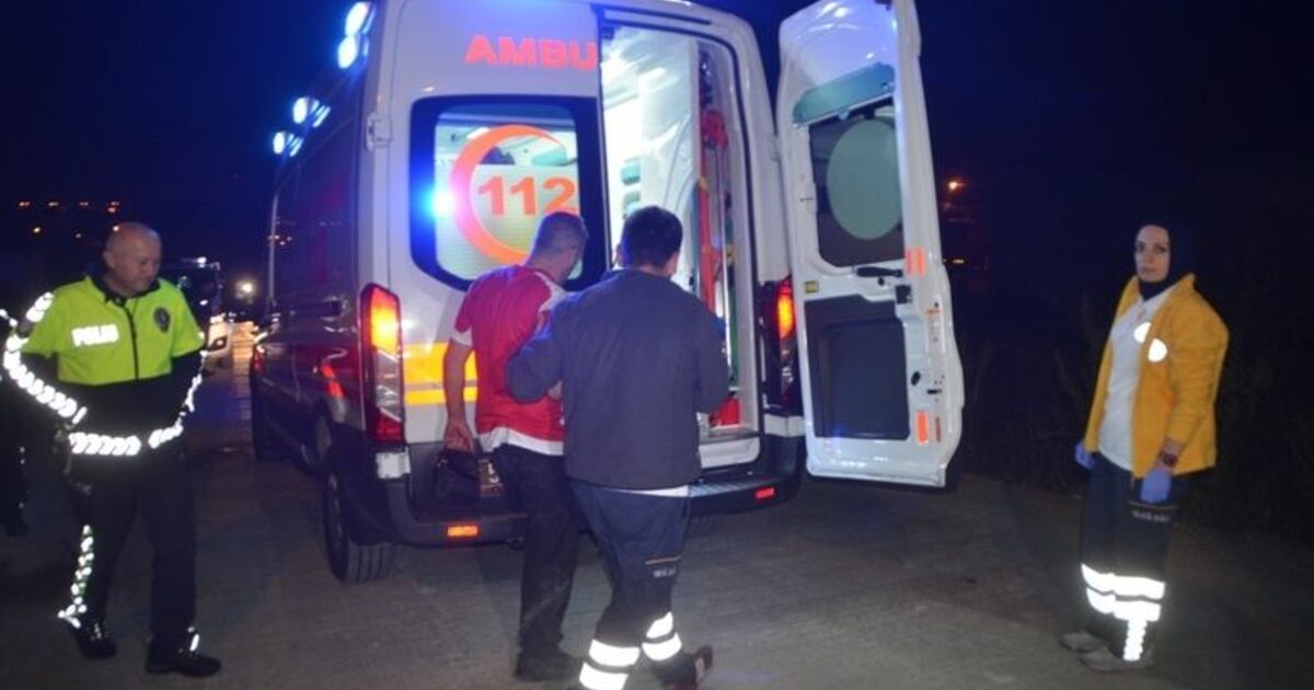 Motosikletten Düşen Şahıs Yaralandı