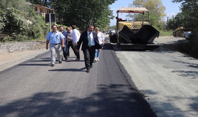 Çarşamba'da 7 Ayda 230 Km Yol Çalışması