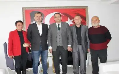 Bafra Haber’den Kaymakam Cevdet Ertürkmen’e Ziyaret 