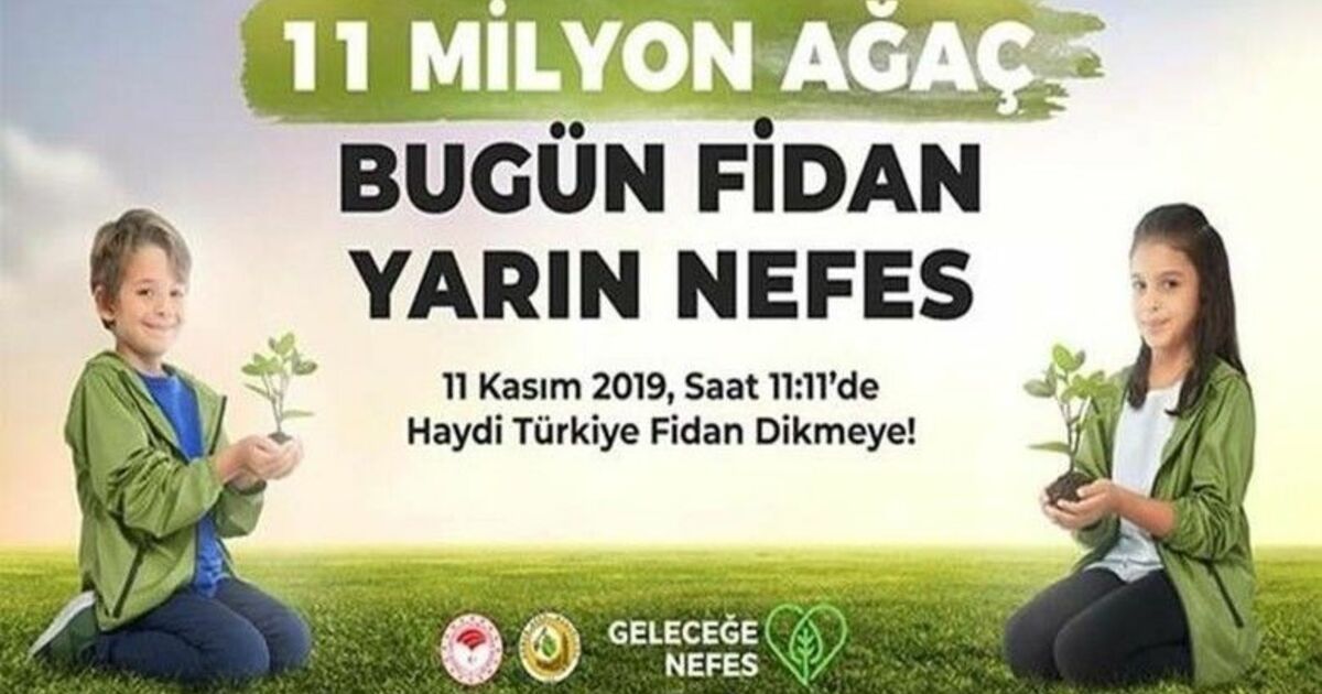 Bafra 11 Milyon Ağaç İçin Buluşuyor