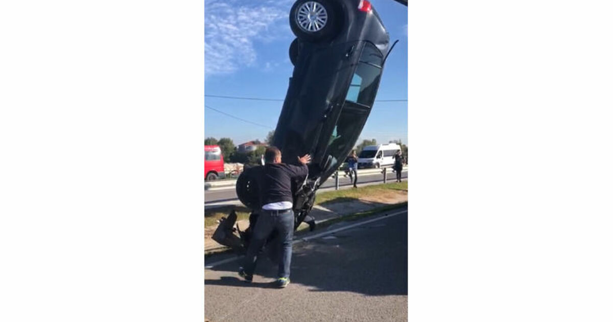 Samsun'da Trafik Kazası: 1 Yaralı