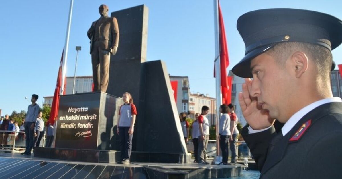 Bafra'da 10 Kasım Anma Töreni