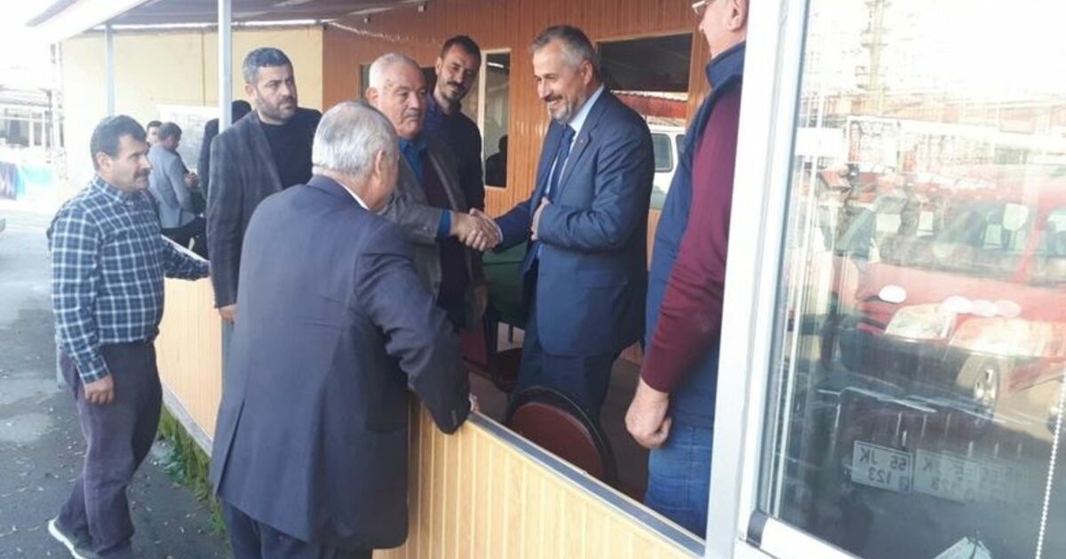 Hal Esnafından Başkan Kılıç'a Sıcak Karşılama