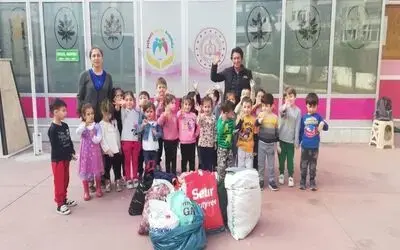 Minik Yüreklerden İhtiyaç Sahiplerine Destek
