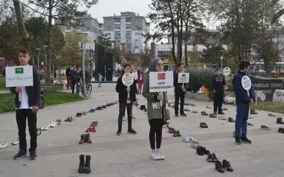 Liseli Gençler Bafra’dan Dünyaya Seslendiler
