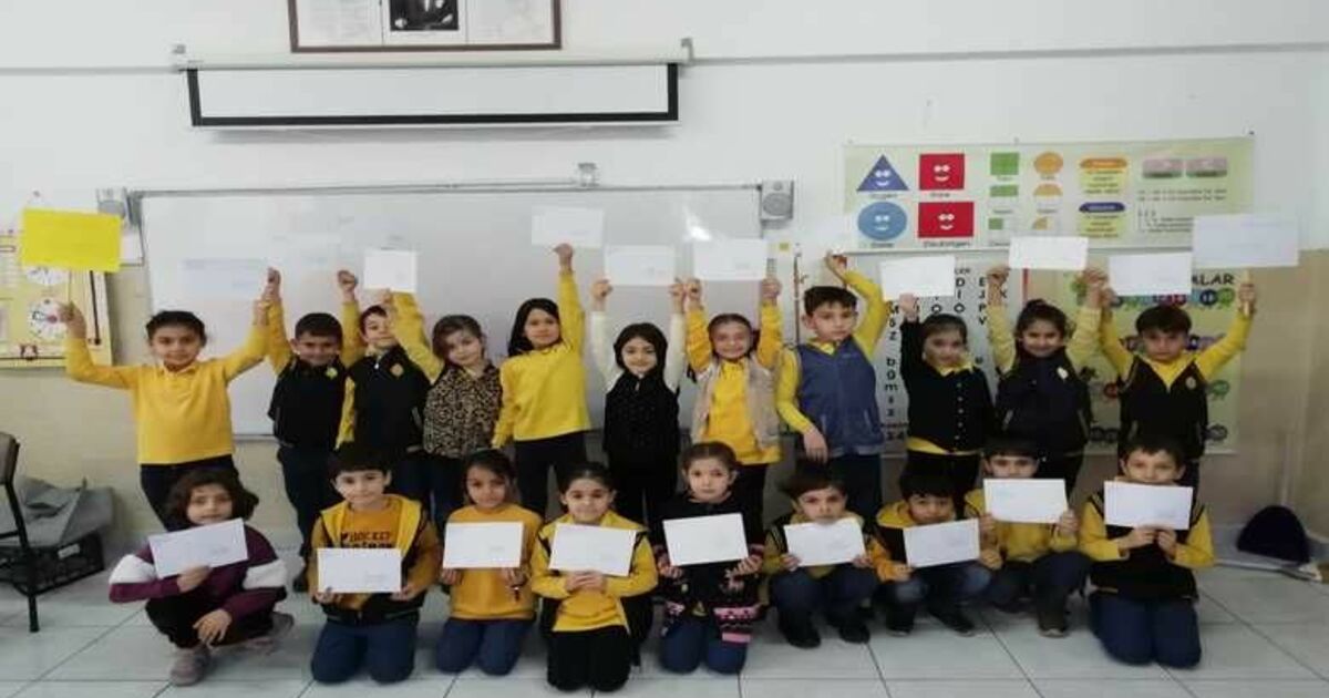 Altınyaprak İlkokulundan Mektup Arkadaşlığı