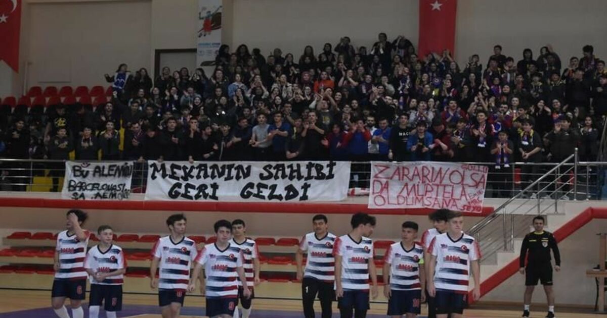 Bafra’da Futsal’ın Şampiyonu Özel Açı Lisesi