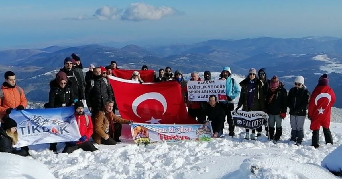 Dağcılardan Sarıkamış Tırmanışı