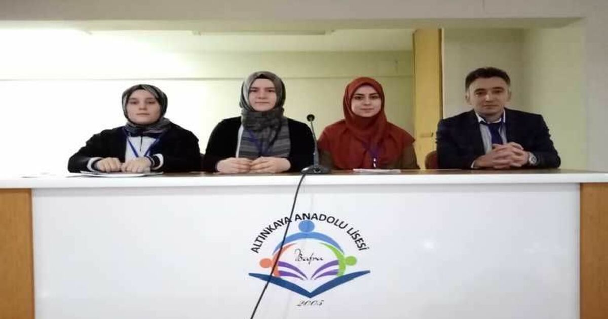 Altınkaya Anadolu Lisesinden Fuat Sezgin Konulu Panel