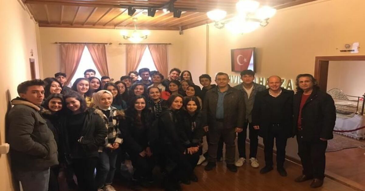Bafra Atatürk Anadolu Lisesi Öğrencileri Havza Atatürk Evi Müzesinde