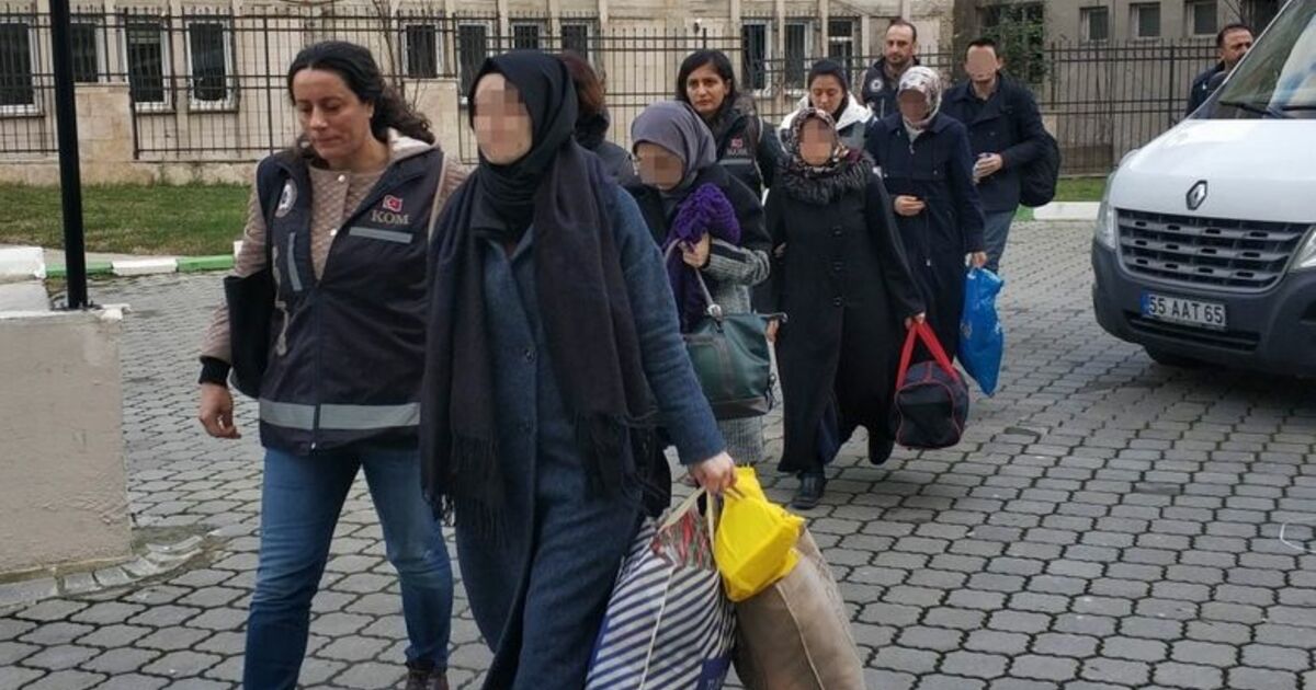Samsun'da Fetö'den 5 Zanlı Adliyede