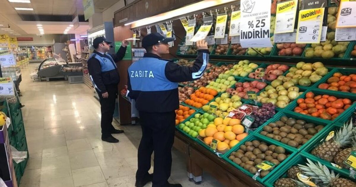 Bafra’da Marketlere Denetim