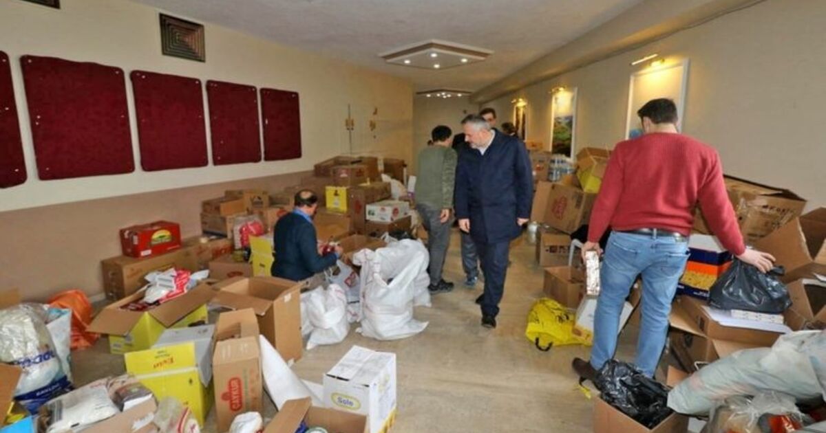 Bafralılar Depremzedeler İçin Seferber Oldu