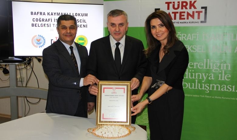 Bafra'nın Asırlık Lezzeti Tescil Edildi - Samsun'un “Bafra kaymaklı lokumu” coğrafi işaret belgesi aldı.