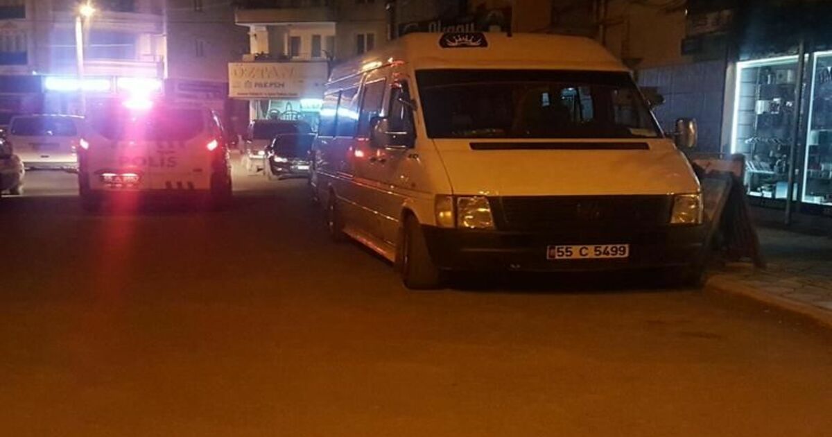 Alkollü Servis Şoförü Ticari Taksiye Çarpıp Kaçtı 