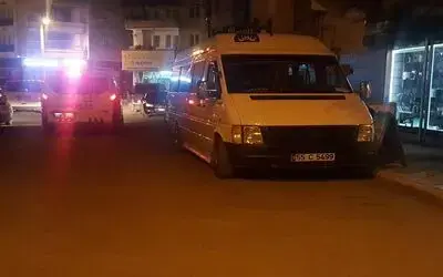 Alkollü Servis Şoförü Ticari Taksiye Çarpıp Kaçtı 