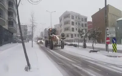 Bafra'da Kar Yağışı Hayatı Olumsuz Etkiledi